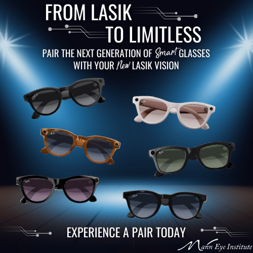 From LASIK to LIMITLESS - Pair the next generation of smart glasses with your new LASIK Vision - experience a pair today
